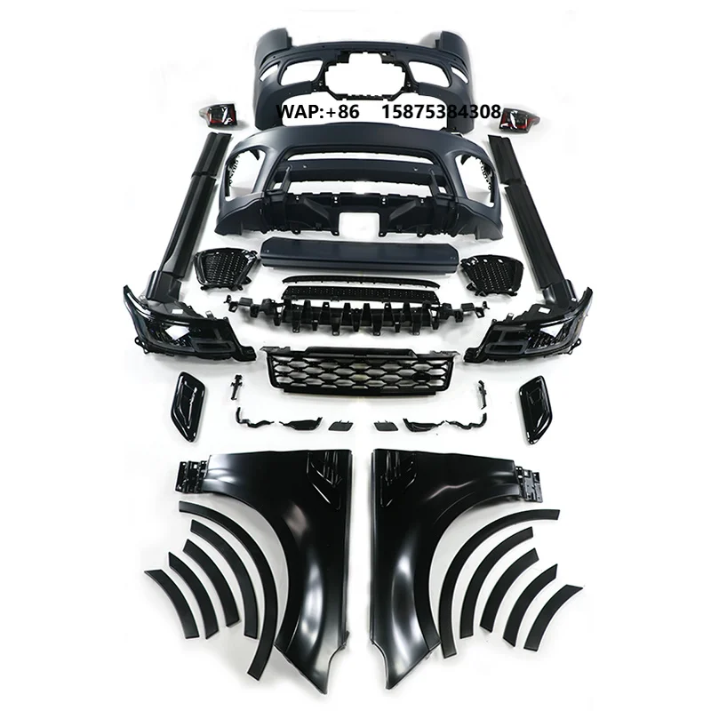 Body Kit for Range Rover SPORT 2014 2015 2016 2017 Upgrade Range Rover SPORT 2018-2022 SVR Body Kit