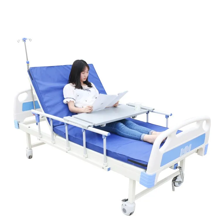 High Quality R&D outpatient consultation beds adjustable 1 Crank function medical exam hospital bed