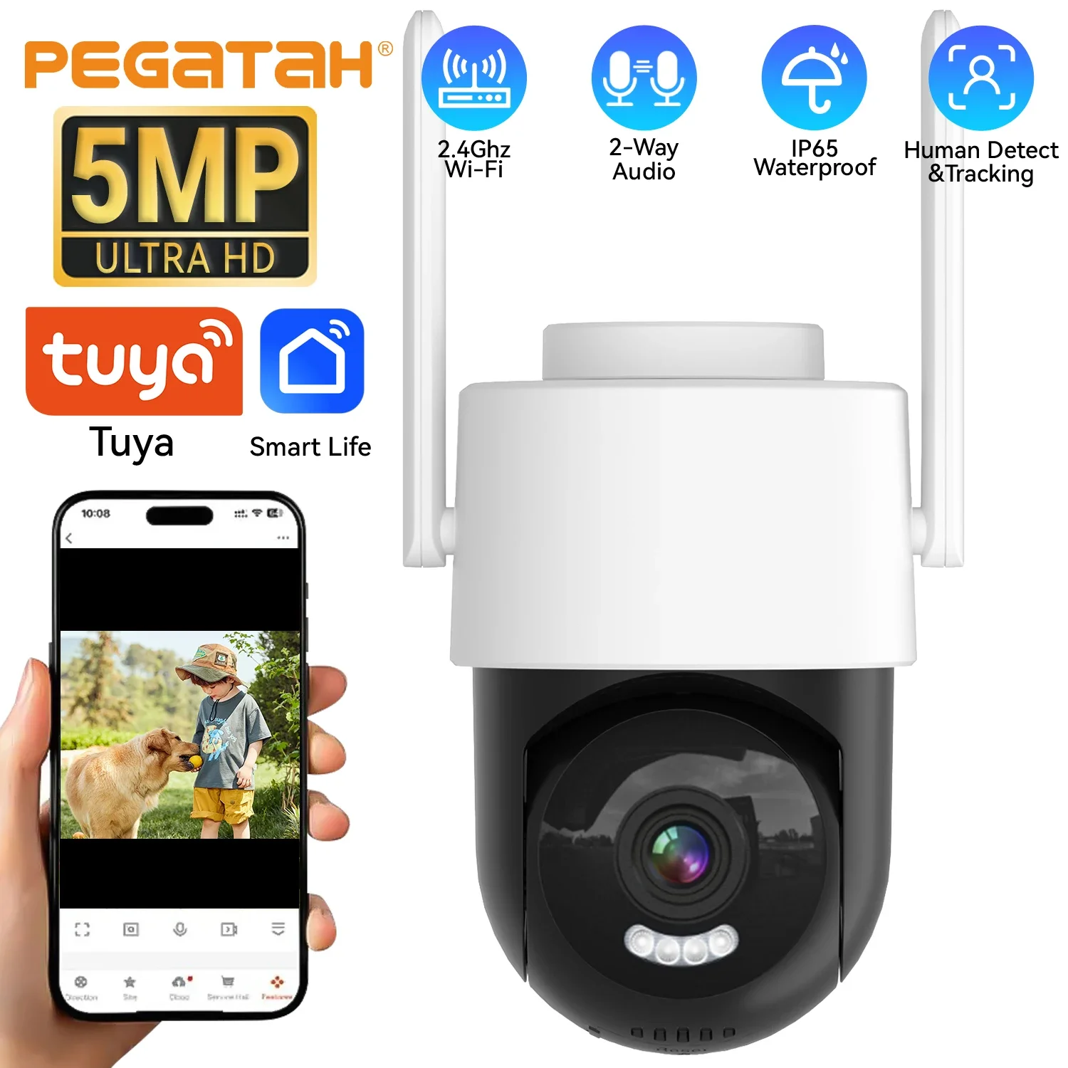 Tuya Wifi Ptz Camer… - image