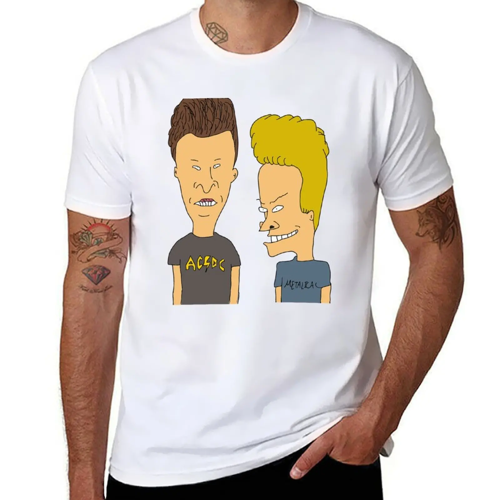 

Beavis Butthead Premium T-Shirt man t shirt luxury t shirt man plain T-Shirt