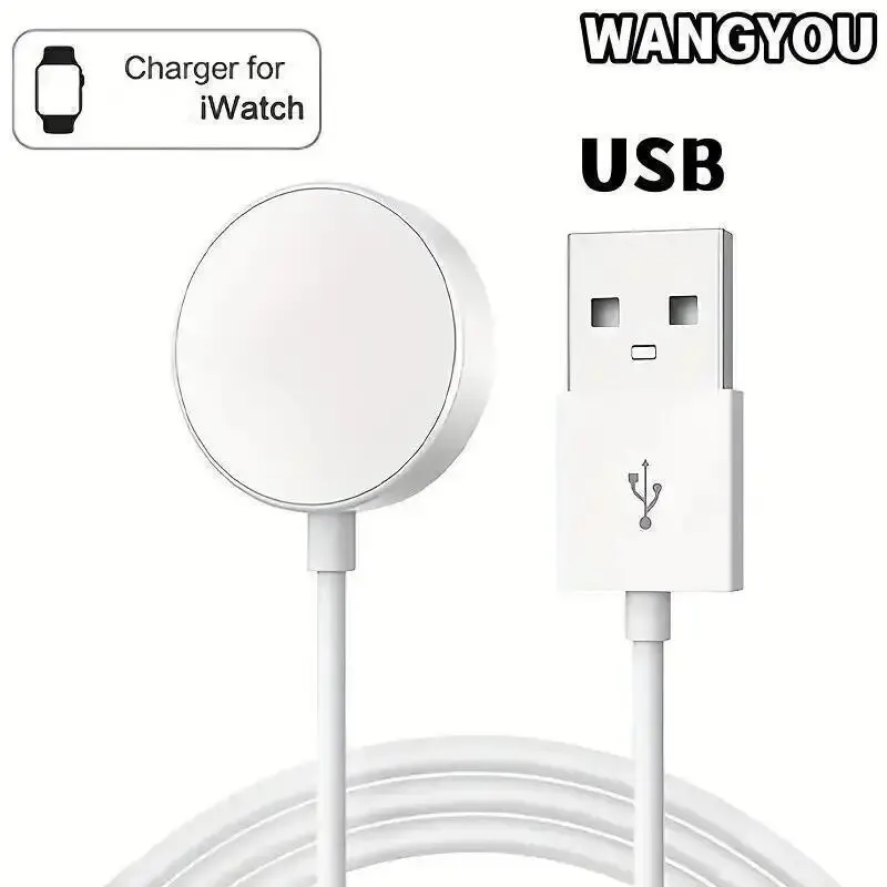 Magnetic Charger For LWatch Charging Cable Portable Magnetic Wireless Charging For LWatch Series Ultra/8/7/6/SE/SE2/5/4/3/2/1