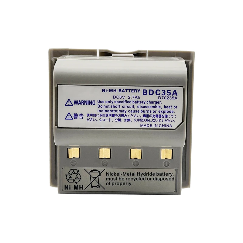 Nueva batería BDC35A BDC35 para estaciones totales SET230R 130R 2100 22D topografía D70235A 2700mAh Ni-MH batería