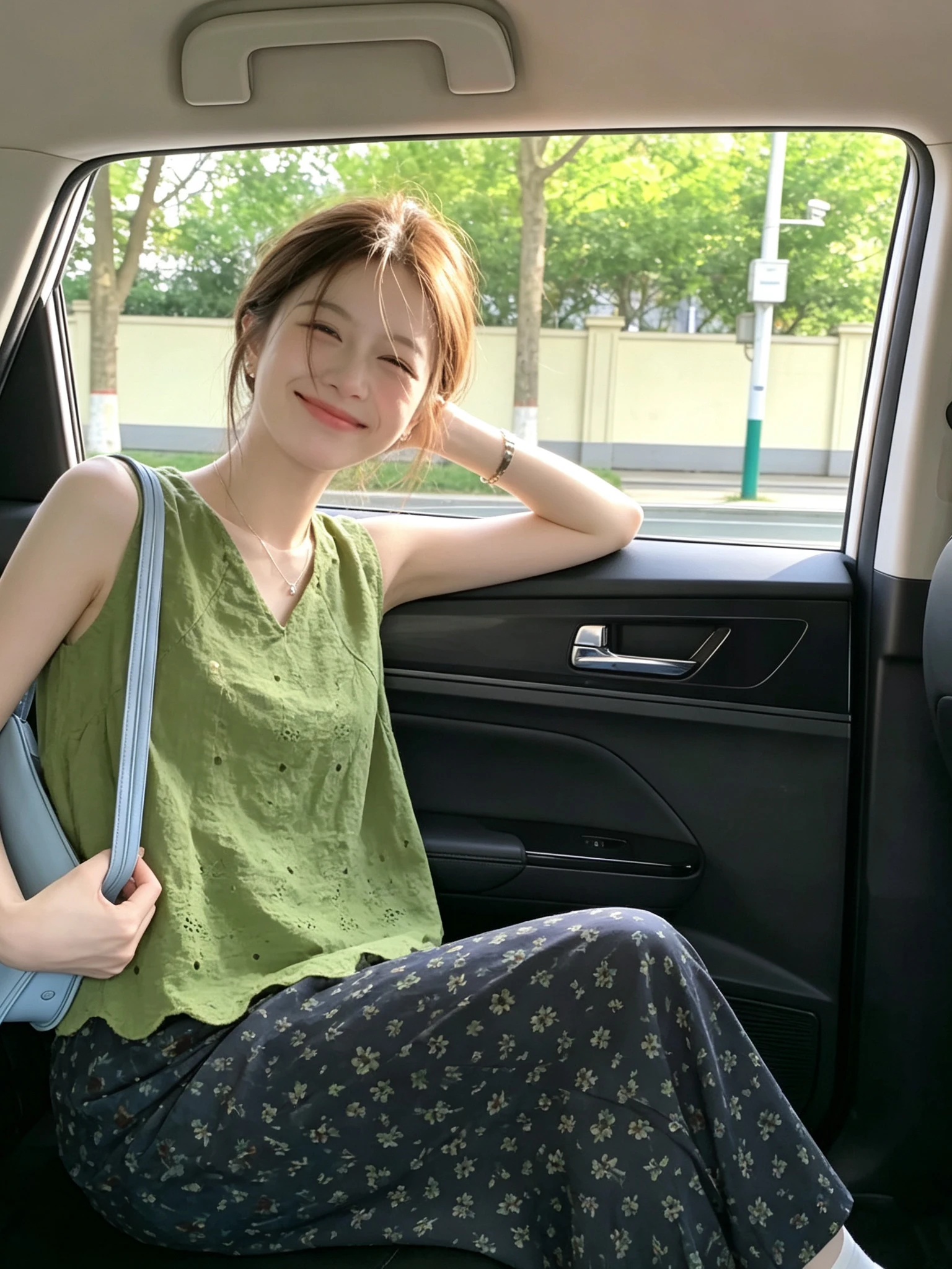 Sweet Young Looking Cotton Linen Hollow out Lace Trim V Neck Sleeveless Small Vest for Women Summer 2026 New Style Loose Fit