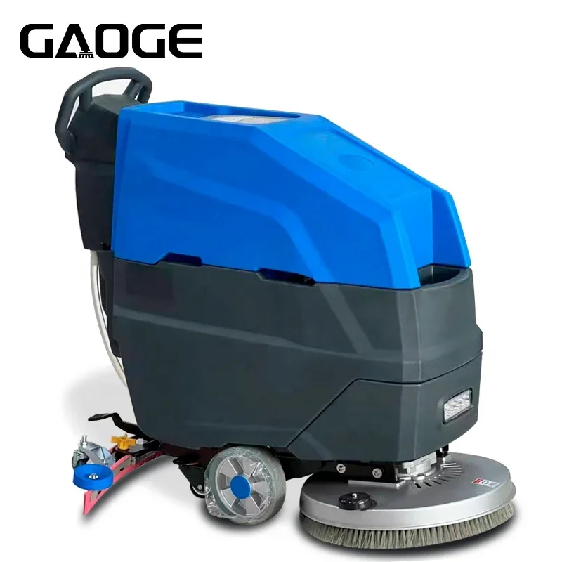 Industrial Commercial Auto Floor Washing Machine 55L/60L Walk Behind Floor Cleaning Scrubber Dryer With Low Price