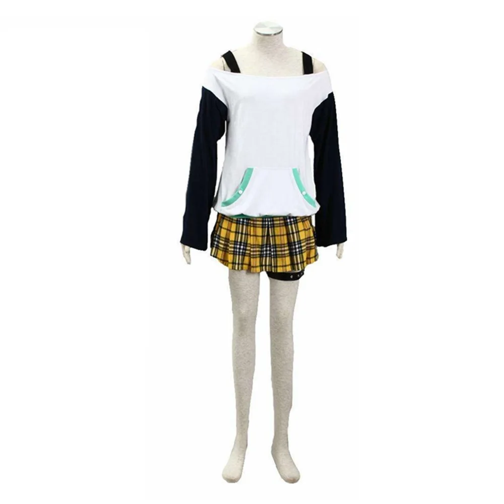 Unisex Anime Cos shirayuki mizore Cosplay Costumes Halloween Uniform Custom Size