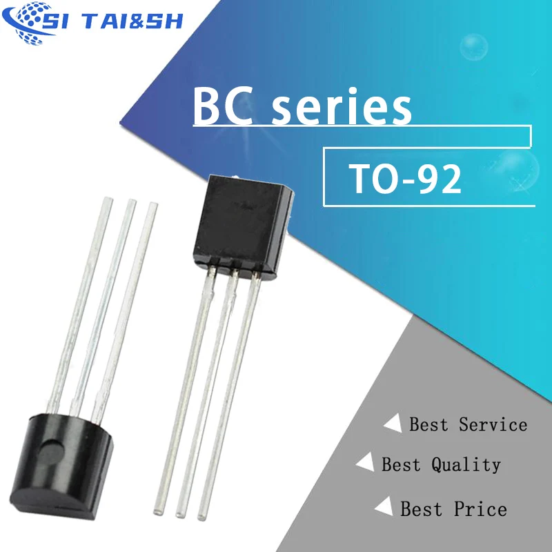 50PCS Low power transistor BC328 BC338 BC327 BC337-16 25 40 triode TO92 BC327-16  BC327-25 BC327-40 BC328-25 BC337-25 BC338-25