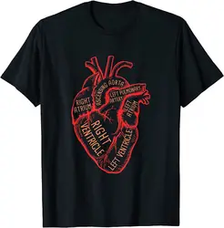 Anatomical Heart Medical Hospital Personal Cardiologist T-Shirt Unisex T-shirts Cotton Luxury Brand Vintage Oversized