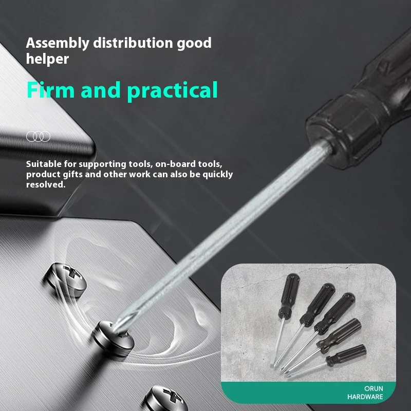 AOFO 5PCS Screwdriver Set Phillips & Slotted Hand Tool Kit for Repair, DIY, Home, Electronics, Car, Workshop