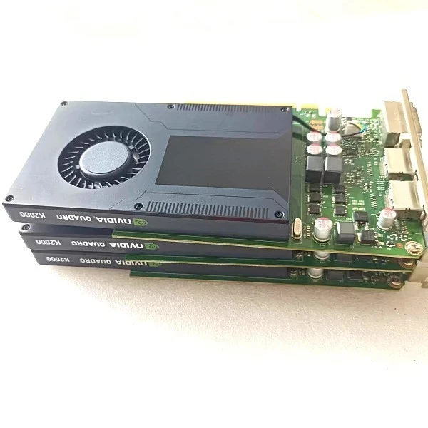 K2000 Graphics Card Professional Graphics 2G Memory 4K Multi-screen UG/SW/CAD/3DMAX Modeling Design - Second-hand