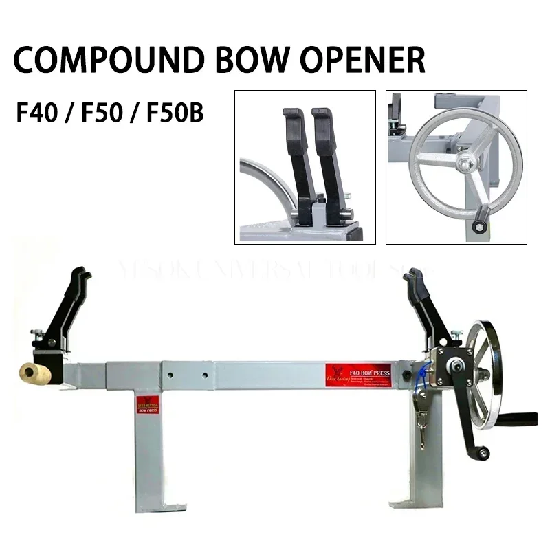 Bow and Arrow Desktop Opener,Compound Adjuster Calibration Archery Desktop Tuning Tools Injection Molding Machine  Winding.