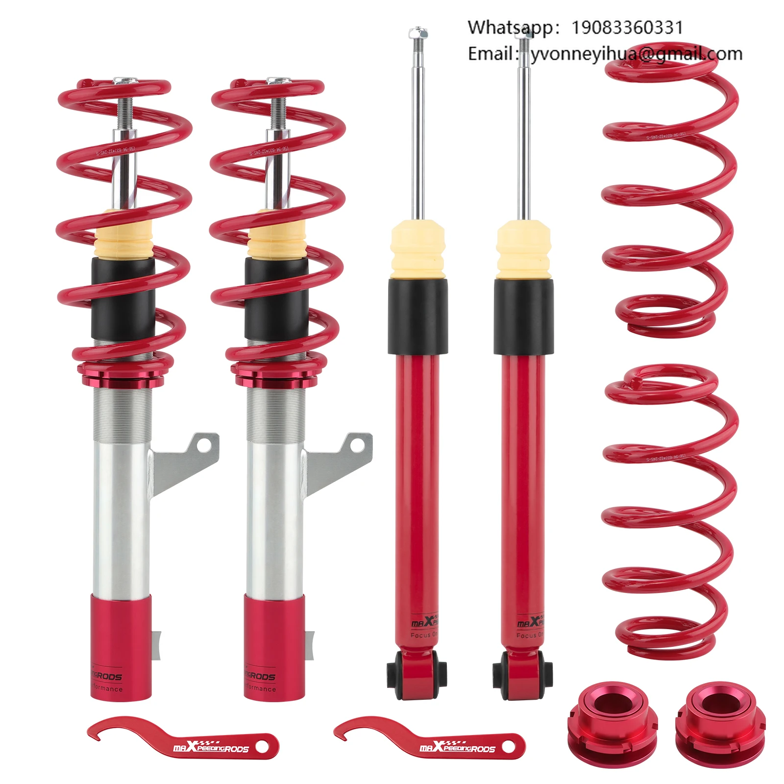 

MaXpeedingrods Manufacture Coilover Suspension For VW MK5 MK6 Beetle Jetta EOS CC Passat B6 Shock Absorber