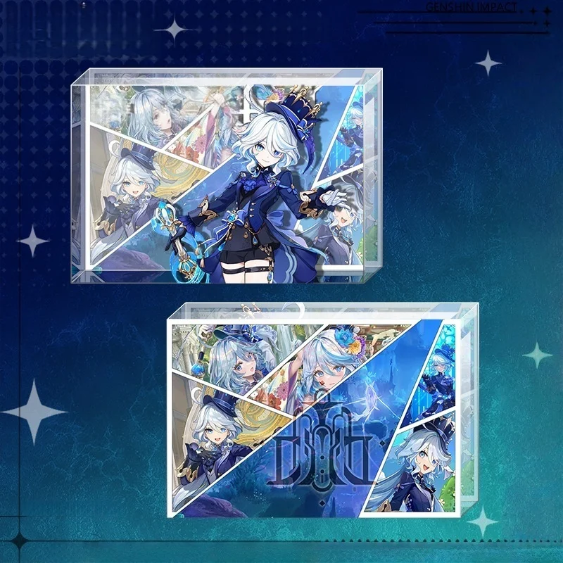 Genshin Impact Card Brick Figurine Skirk Mavuika Citlali Xiao Wanderer Acrylic Stand Model Plate Desk Decor Standing Sign Gift - view 6