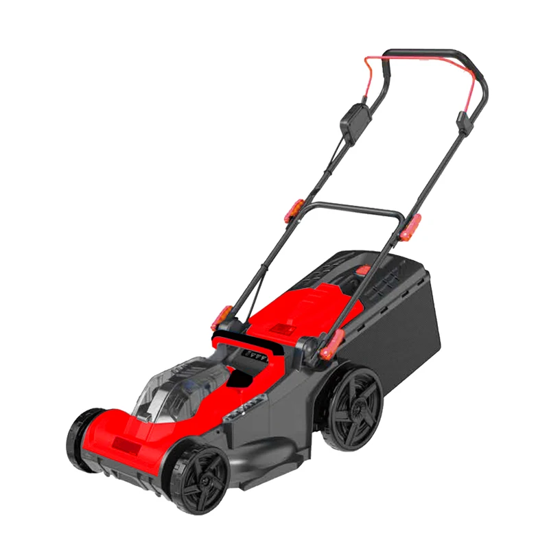 

Hantechn Cordless Lithium Battery 40V Electric Lawn Mower Adjustable Height Garden Power Grass Cutting Machine