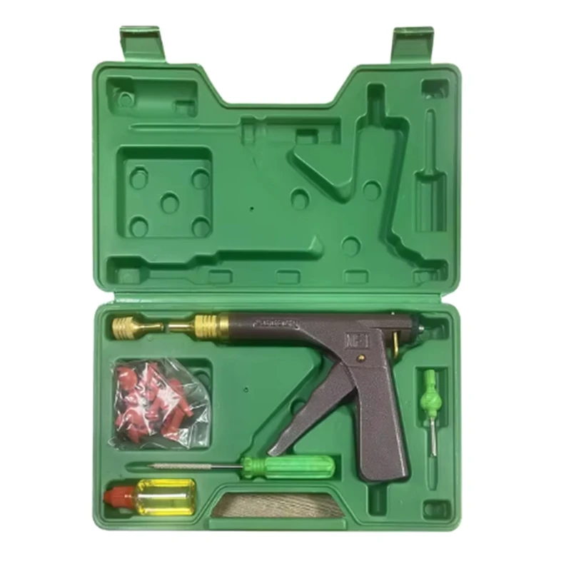 

Auto Bike Repair Tire Plug Kit Portable Puncture Plug Motorcycle Vacuum Tire Repair Tool Car Tire Block Air Leaking Kit