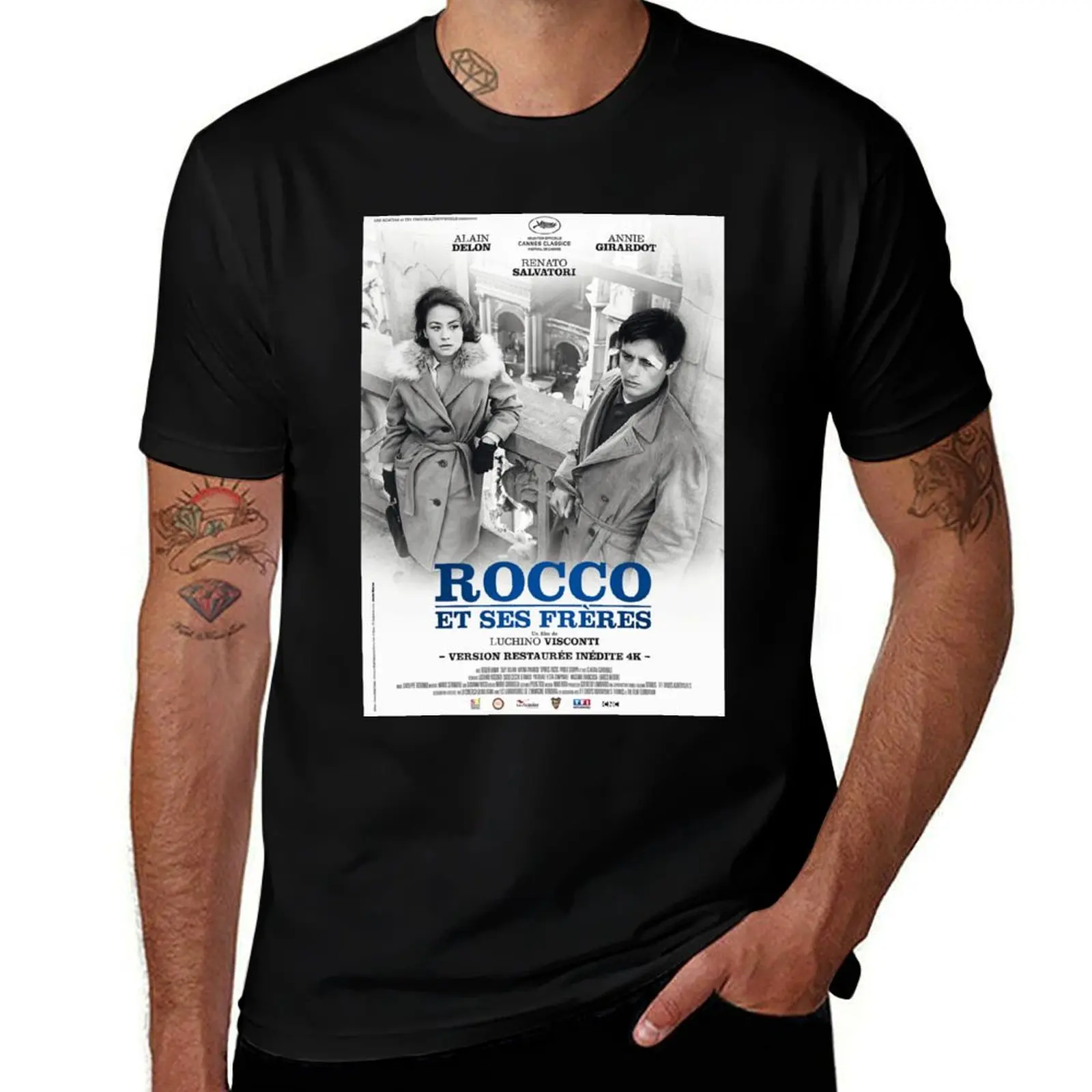 

Rocco and His Brothers T-Shirt man graphic t shirt man t shirt cotton high quality T-Shirt