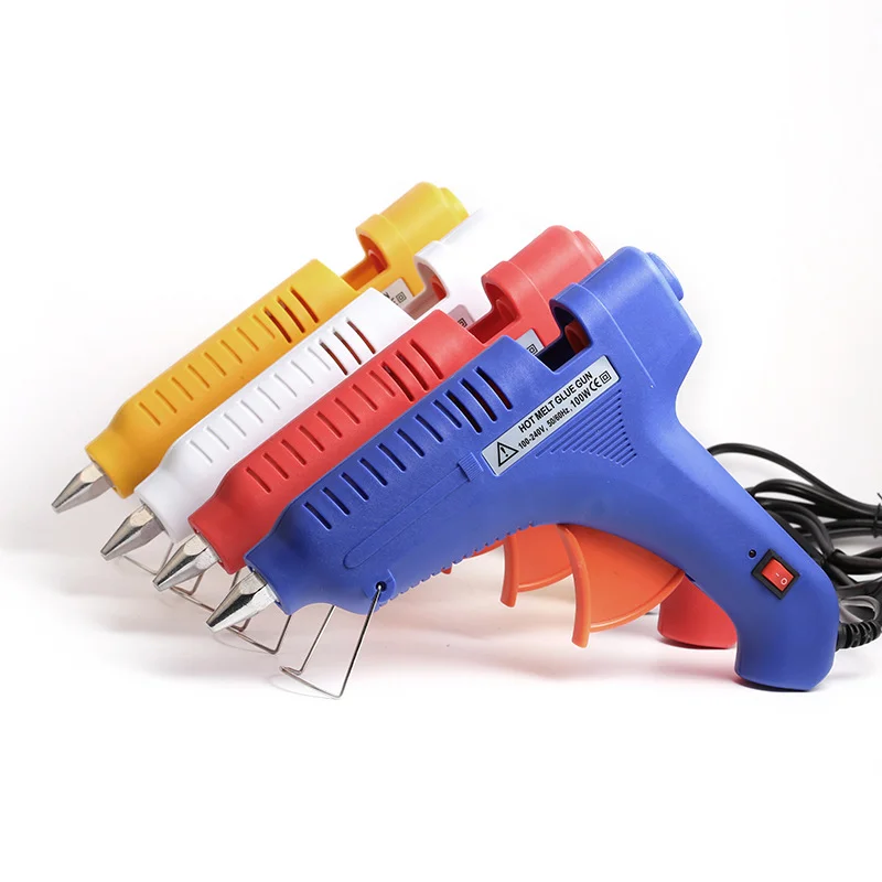 

100W Melt Glue Gun for Sealing Wax Stick Wax Stamp DIY Professional High Temp Hot Glue Gun Repair Heat Tool Fit 10mm Stick