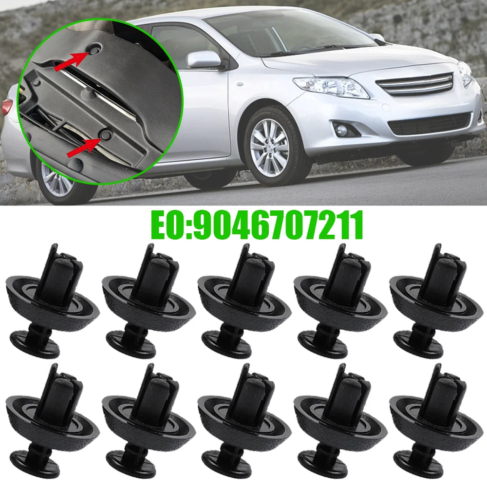 10Pcs Car Panel Fastener Bumper Mud Flaps Cover Clips For Lexus IS XE20 2005 2006 2007 2008 2009 2010 2011 2012 2013 new