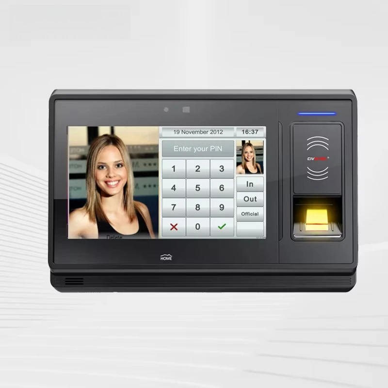Biometric Time Attendance System Cloud Based Access Control Fingerprint RFID Card Reader for Office Business Security Industry