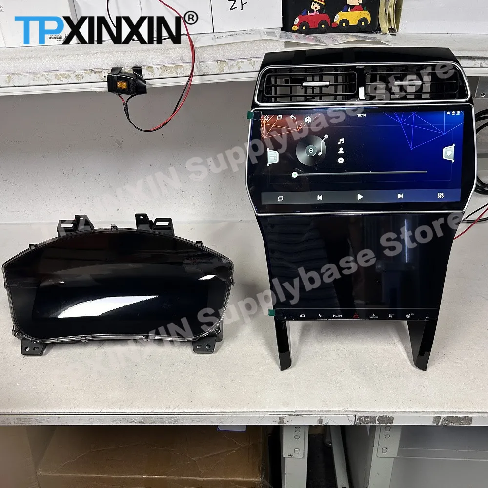 For Ford Explorer 2011~2019 Digital dashboard + Android Radio Carplay Multimedia GPS Navigation Car Stereo Player IPS Head Unit view 5