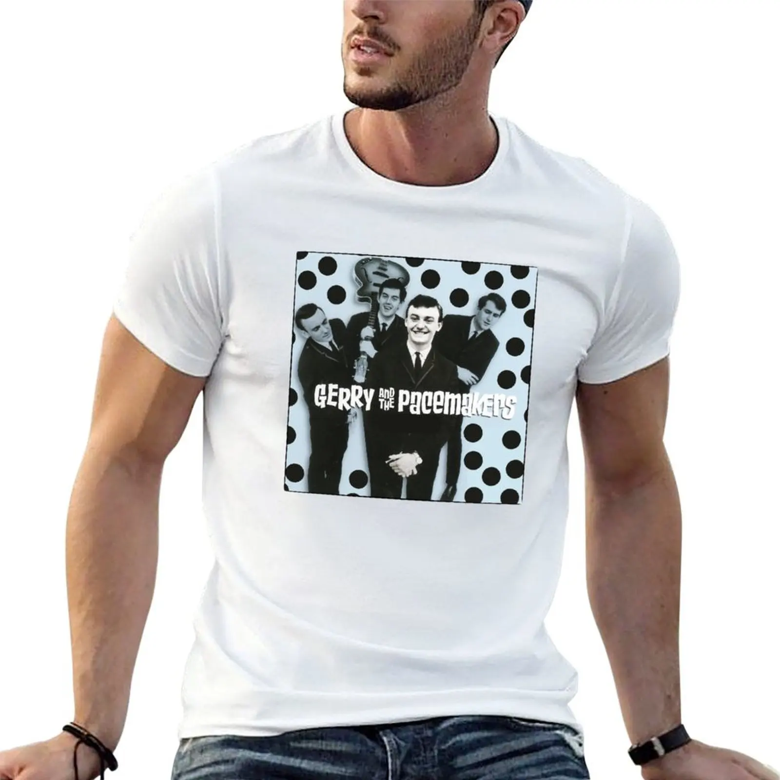 

Gerry & the Pacemakers T-Shirt T-Shirt man t shirt designer t shirt for man 100 percent cotton T-Shirt
