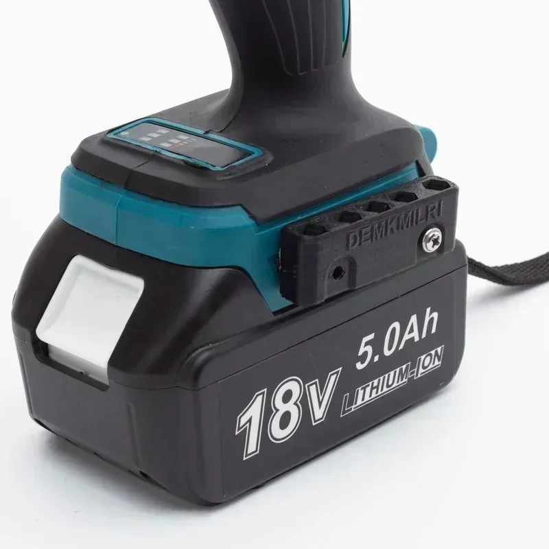 For Makita 18v 12v Power Tool Accessories Storage Bracket (with Screws) - Magnet Drill Set(No screwdriver included）