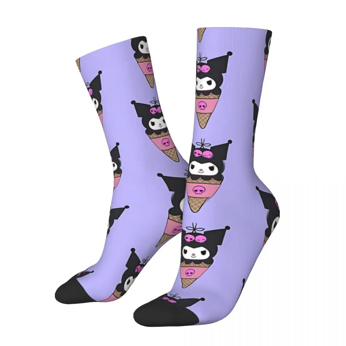 Mischief Ice Cream Unisex Winter Socks Windproof Happy Socks street style Crazy Sock