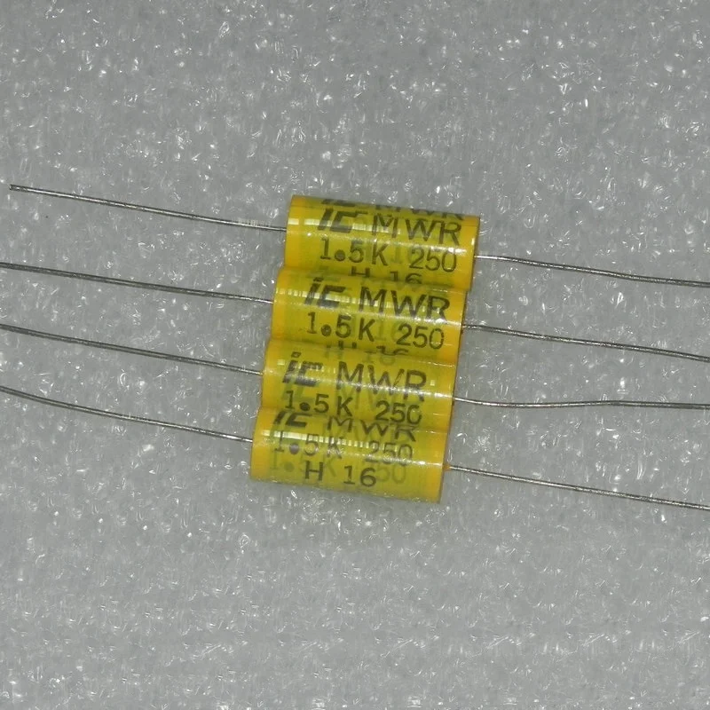 10PCS IC MWR copper leg 250v 1.5uf 155K 11X27MM mkp metallized polypropylene film capacitor