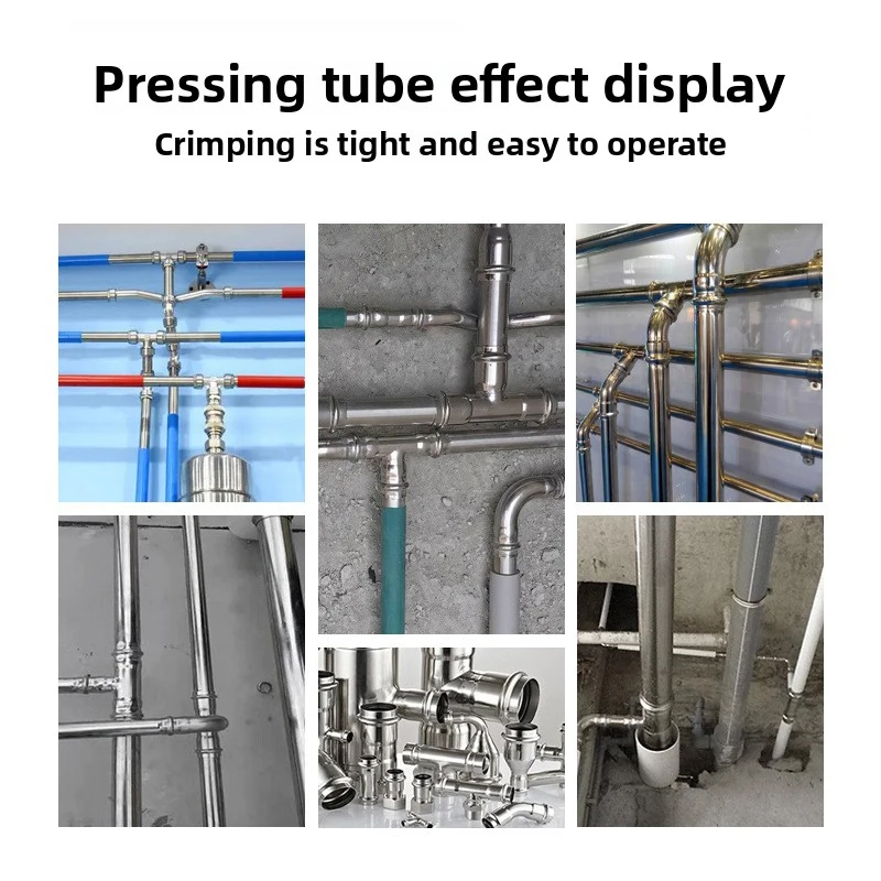 IMBO Pipe clamp Rechargeable Hydraulic Pipe Crimping Tool For Pex Copper Stainless Steel Plumbing Press Fitting Water Pipe