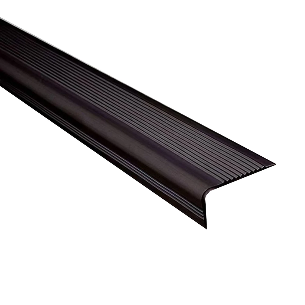 Non Slip Stair Edge Strips PVC Treads for Enhanced Safety and Flame Retardant Protection on Indoor and Outdoor Stairs