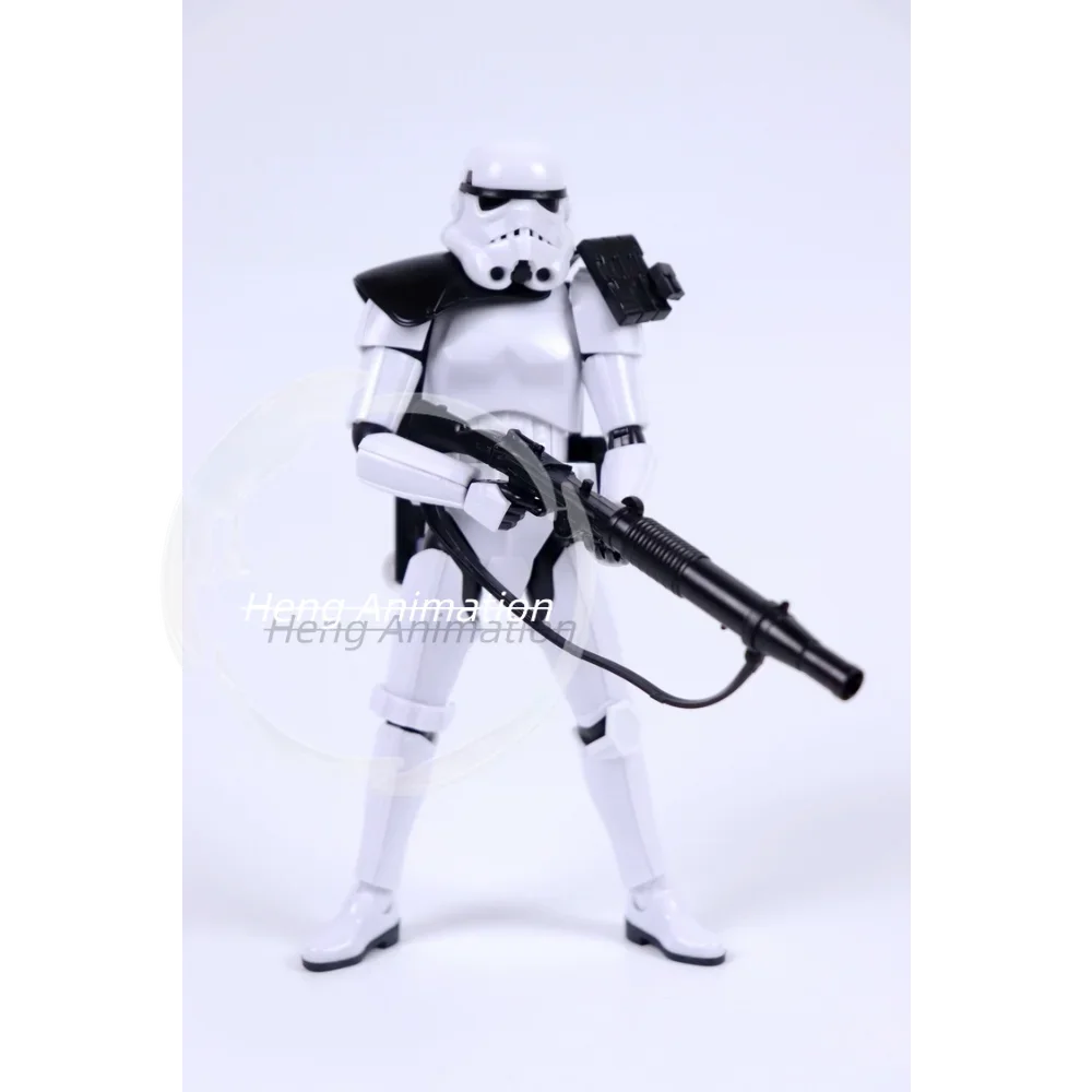 

Star war Atomic Model 1/12 White Soldier Desert Stormtrooper Movable Patchwork Model Ornament Collectible No box