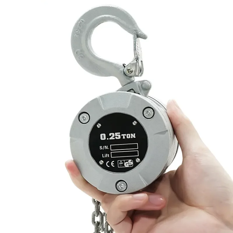 Vision 500kg Manual Chain Hoist Lifting Small Crane Chain Block