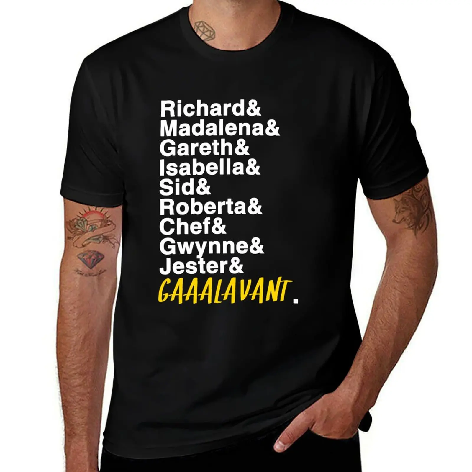 

This amazing show known as Galavant T-Shirt man t shirt cotton high quality cotton tshirt 100%