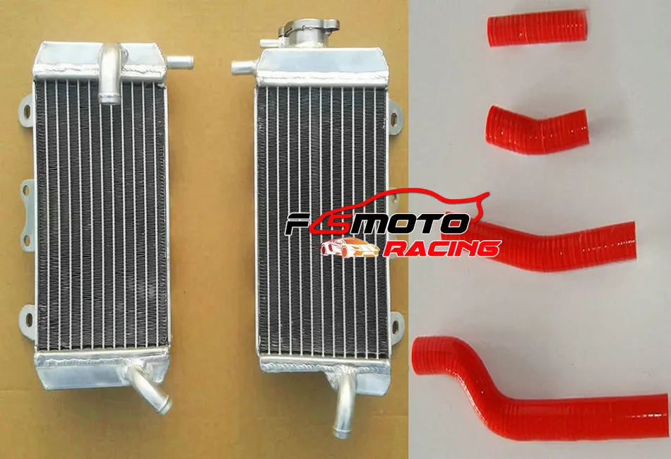 

Aluminum Radiator + Hose For YAMAHA YZ450F YZF450 WR450F WRF450 2007 2008 2009