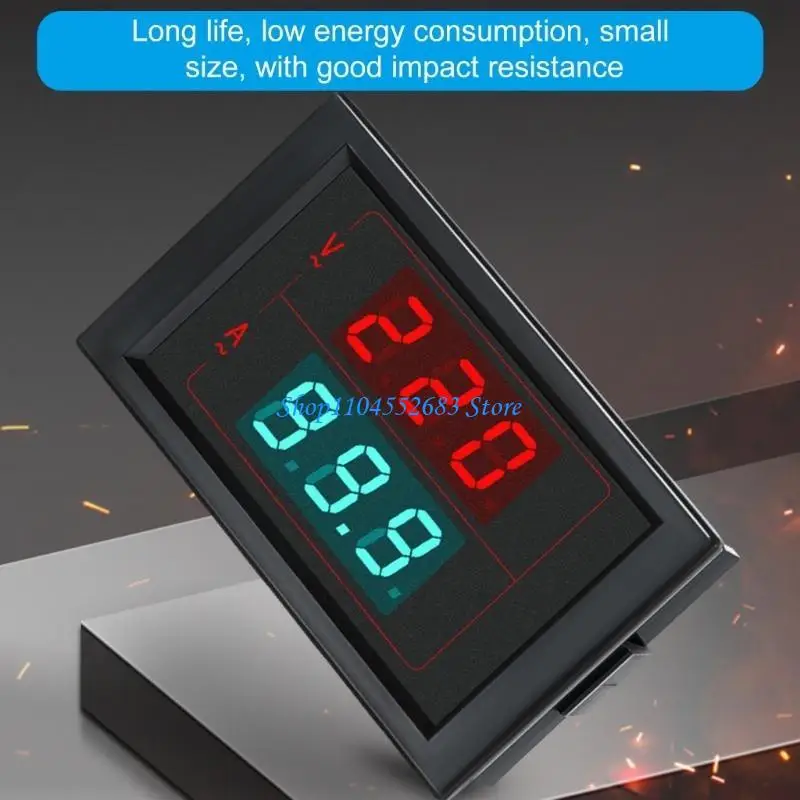 

Y6GD Realtime Display and Current Tester, Measure 50-500V/0-100A for Laboratory Research and Electrical Enthusiasts