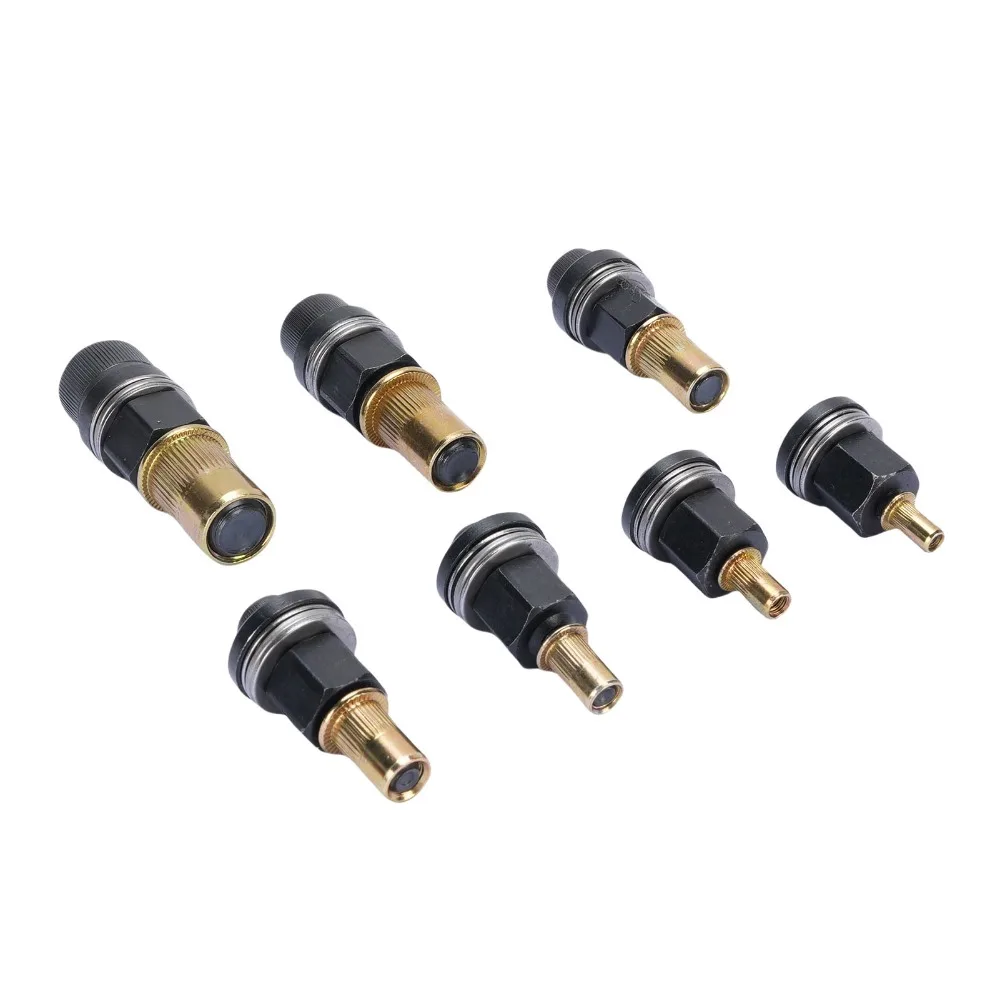 7pcs Mandrel Head Set Rivet Nut Tool Drill Powered Operation Manual Operation Hand Rivet Nut Kit Versatile Design Rivet Nut Set