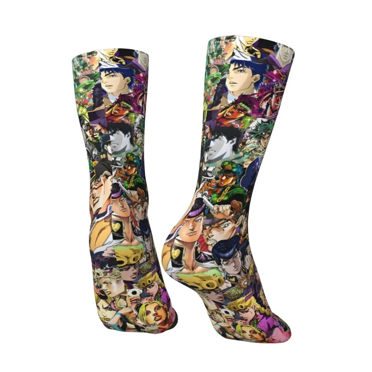 JoJos Bizarre Adventure Strümpfe Paar japanische Manga Socken bequeme lustige Socken Winter Klettern Anti-Rutsch-Socken Geschenkidee