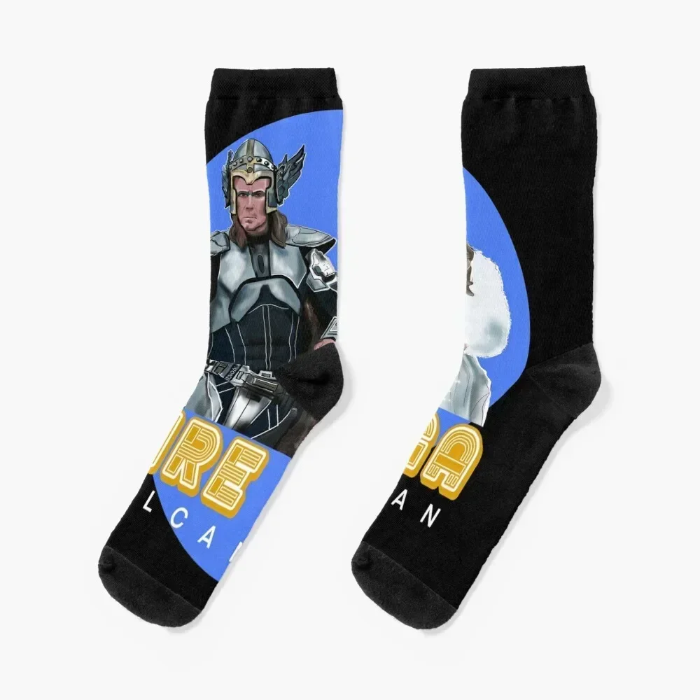 Volcano Man Fire Saga Eurovision Ferrell Iceland Socks cute Thermal man winter aesthetic shoes Boy Socks Women's