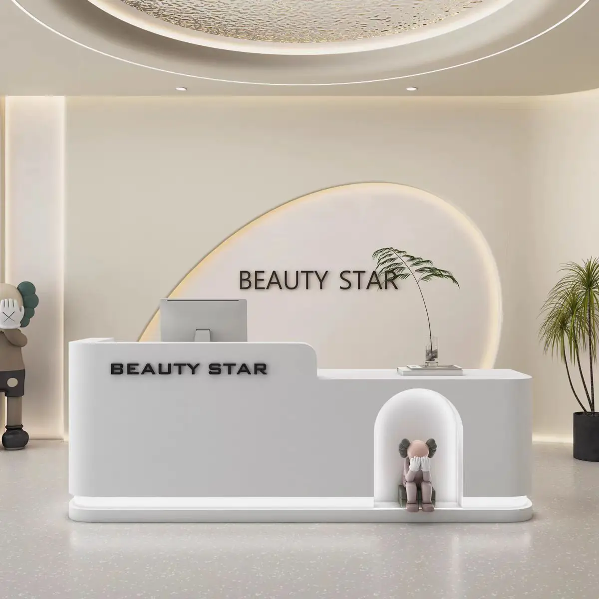 

Nordic Light Luxury Retail Counter Bedroom Office High-quality Reception Desks Originality Mobile Church Podium Modern Furniture