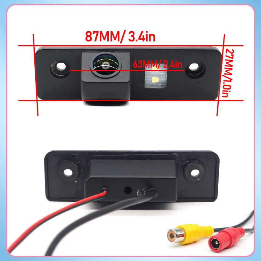 HD 170° Fish Eye Car Rear View Reverse Camera For Skoda Octavia MK2 1Z 2004~2013 Waterproof Night Vision Parking Backup Camera