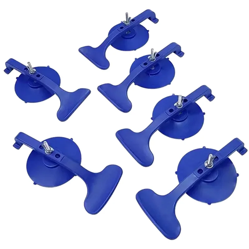 6Pc Suction Clamp Set Window Suction Cups for Sealing Rear Window to Top Convertible Glass Windshield Repair Gluing