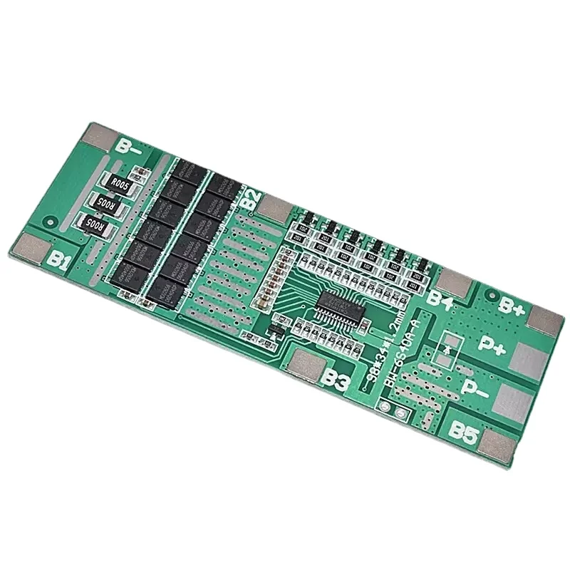 24V 6S 40A 18650 Li-Ion Lithium Battery Poretect Board Solar Lighting Bms Pcb With Balance For Ebike Scooter