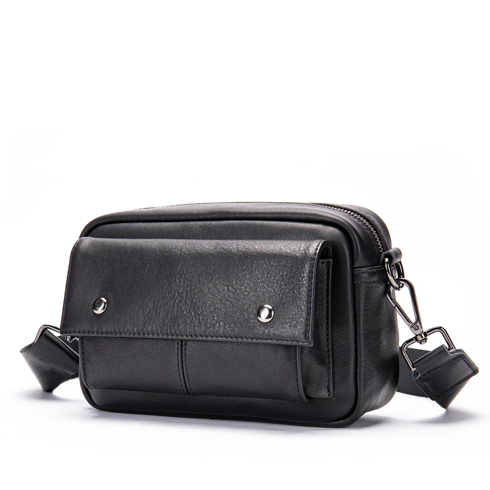 

New men's crossbody bag, versatile and universal single-shoulder bag, large-capacity genuine leather fashionable crossbody bag
