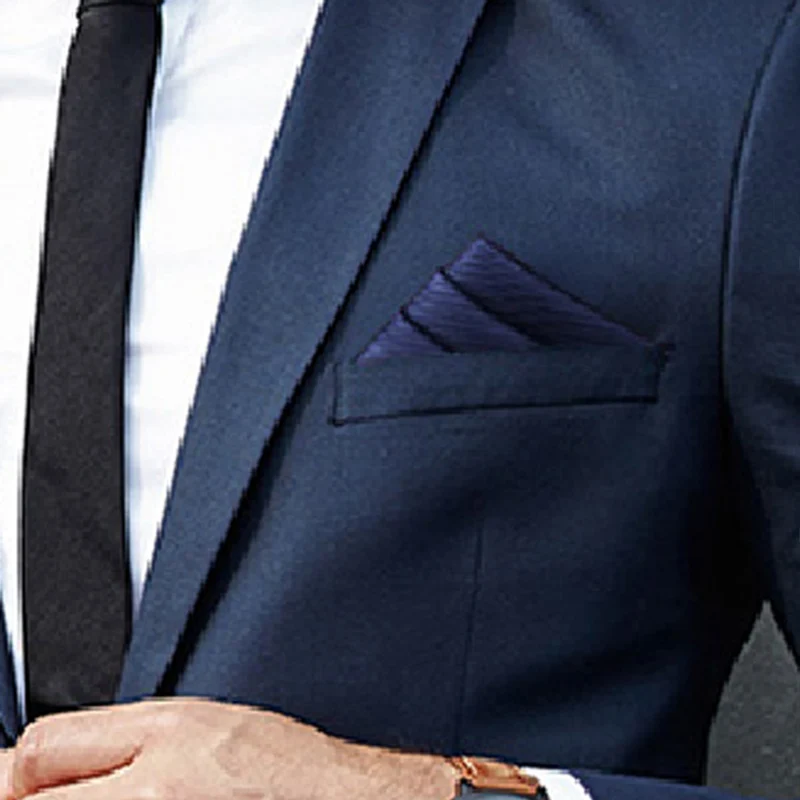 새로운 포켓 스퀘어 손수건 액세서리 페이즐리 솔리드 컬러 빈티지 비즈니스 슈트 핸키 브레스트 스카프 25*25cm