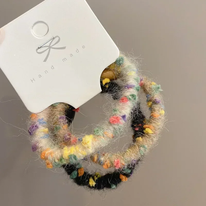 3 pezzi di fasce elastiche per capelli carine e buone, accessori per capelli, coda di cavallo, elastici per capelli per le donne