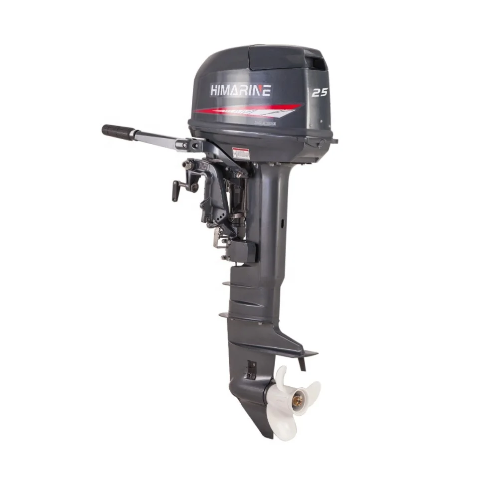 Himarine Brand Boat Engine Outboard Motor 2 Stroke 25HP for Fishman Replace  Outboard Engine
