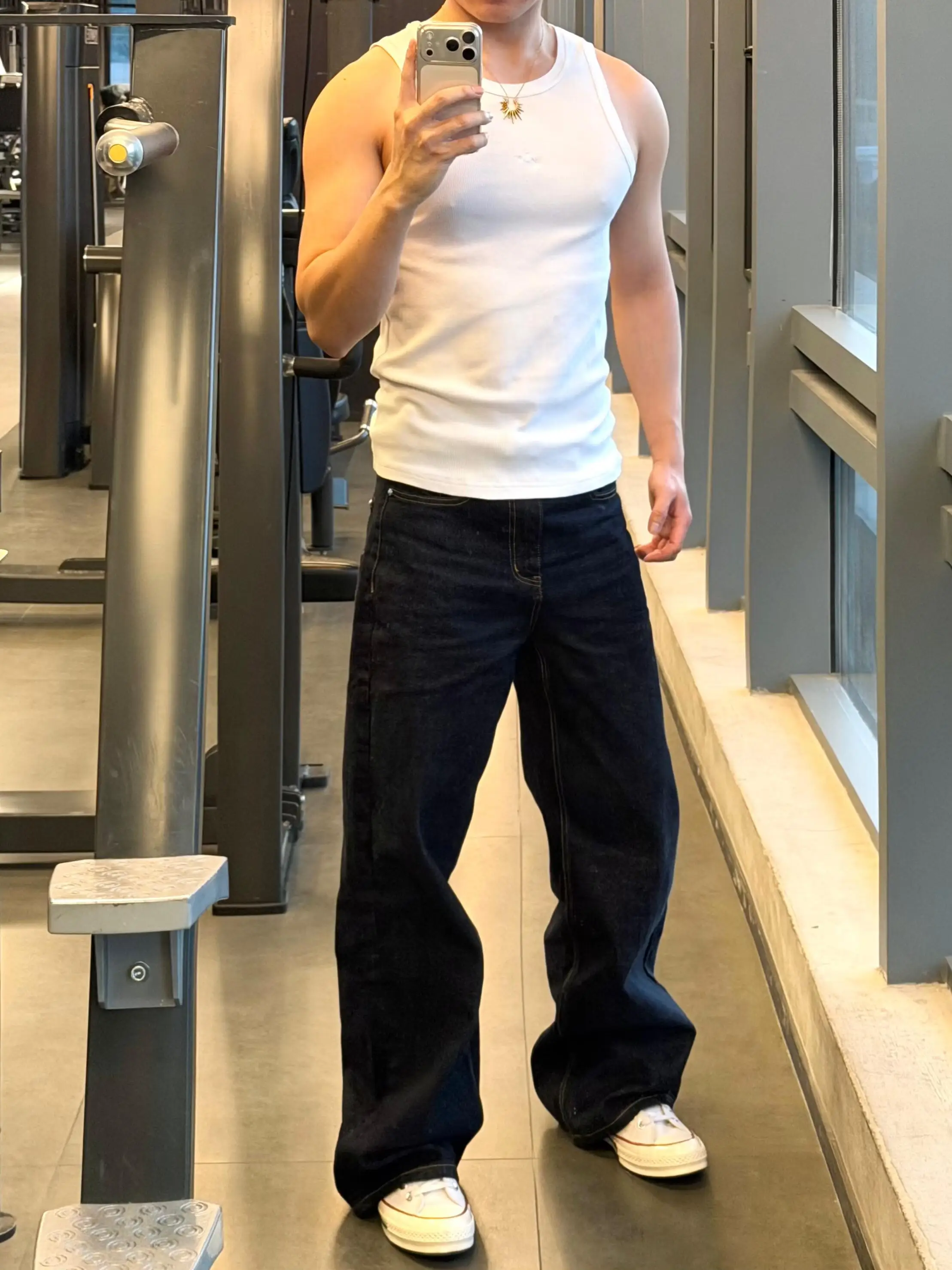 

Американские винтажные джинсы из индиго-денима для мужчин: прямые, свободные, широкие штанины, длинные брюки с прозрачной строчкой, классический прямой крой