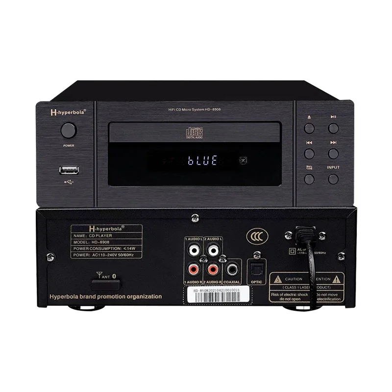 Imagem -04 - sem Fio Bluetooth Home cd Player com Controle Remoto Hifi Audio Player Decodificação Lossless Entusiasta Profissional