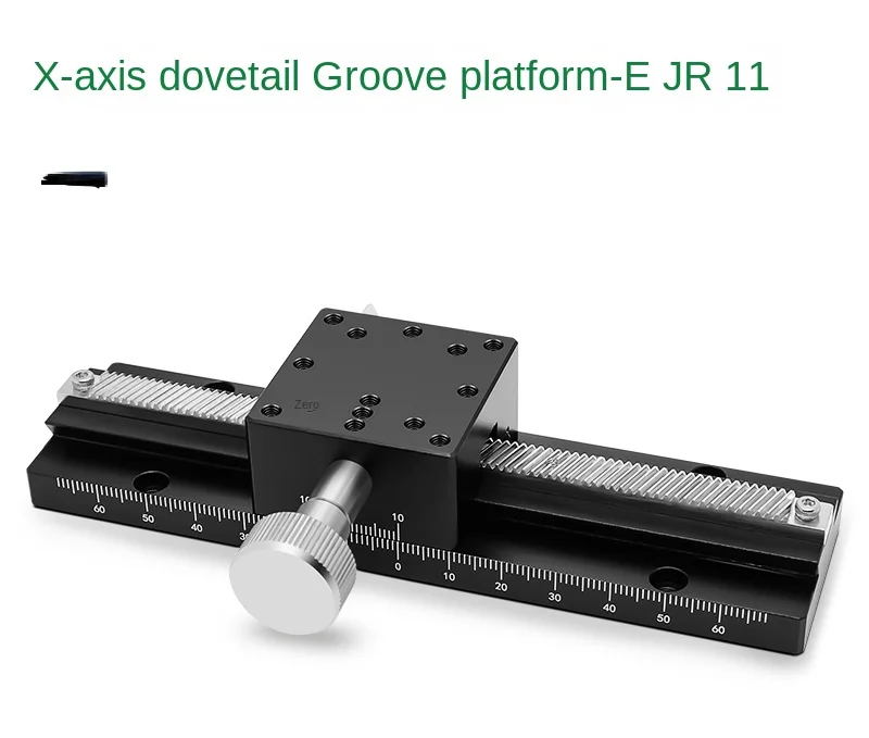 X-Axis Dovetail Groove Type Manual Displacement Table Long Stroke Gear Rack Type Sliding Table-Ejr11/E-EIM02/10