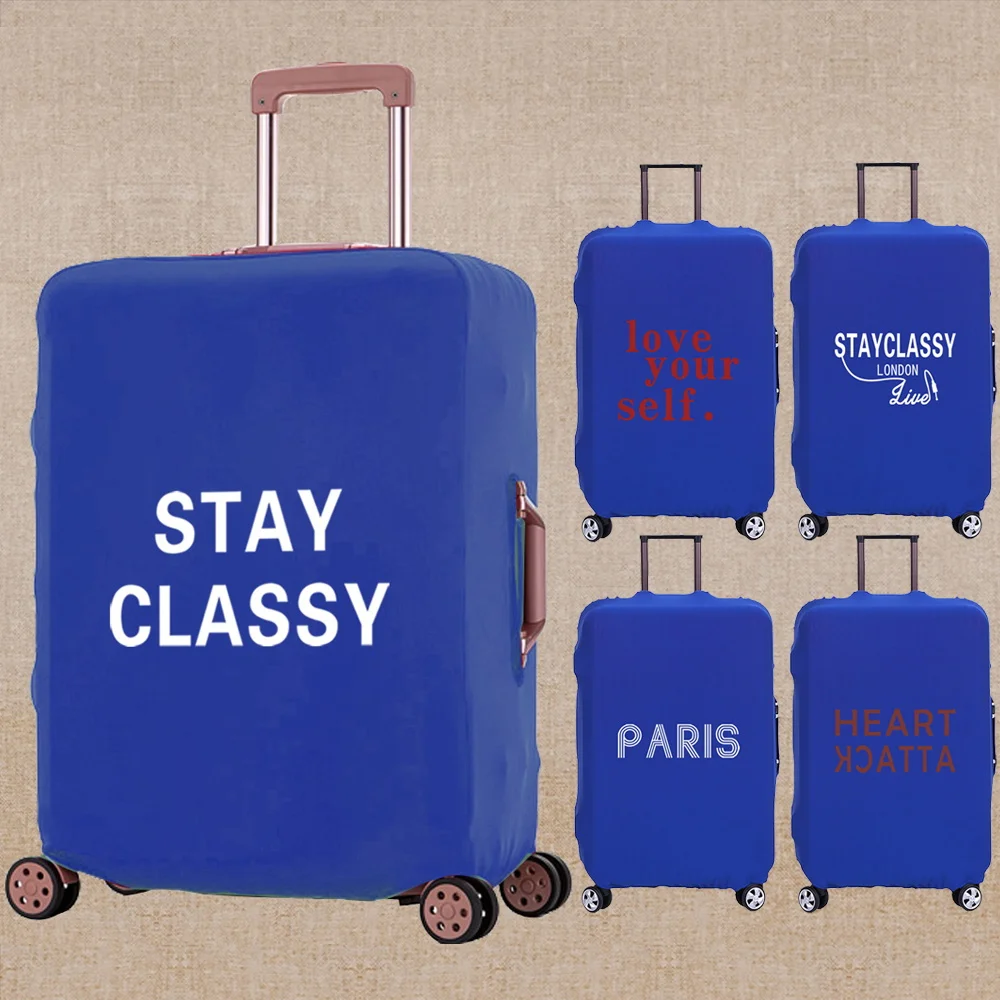 

Luggage Cover Elasticity Dust-proof Travel Accessory Covers Apply To 18-32 Inch Walls Print Suitcase Trolley Protective Case2023
