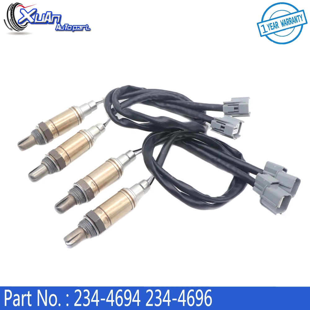 

XUAN 2/4PCS Car Upstream&Downstream Air Fuel Ratio Lambda Oxygen O2 Sensor 234-4694 234-4696 For Land Rover Discovery 1999-2004